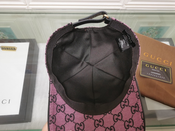 ブランド帽子内部構造